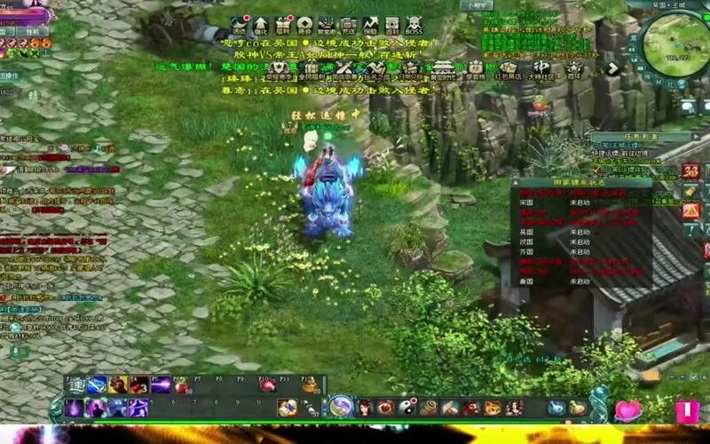 热血江湖sf：基于原版开发，玩法丰富装备多样的私服版本
